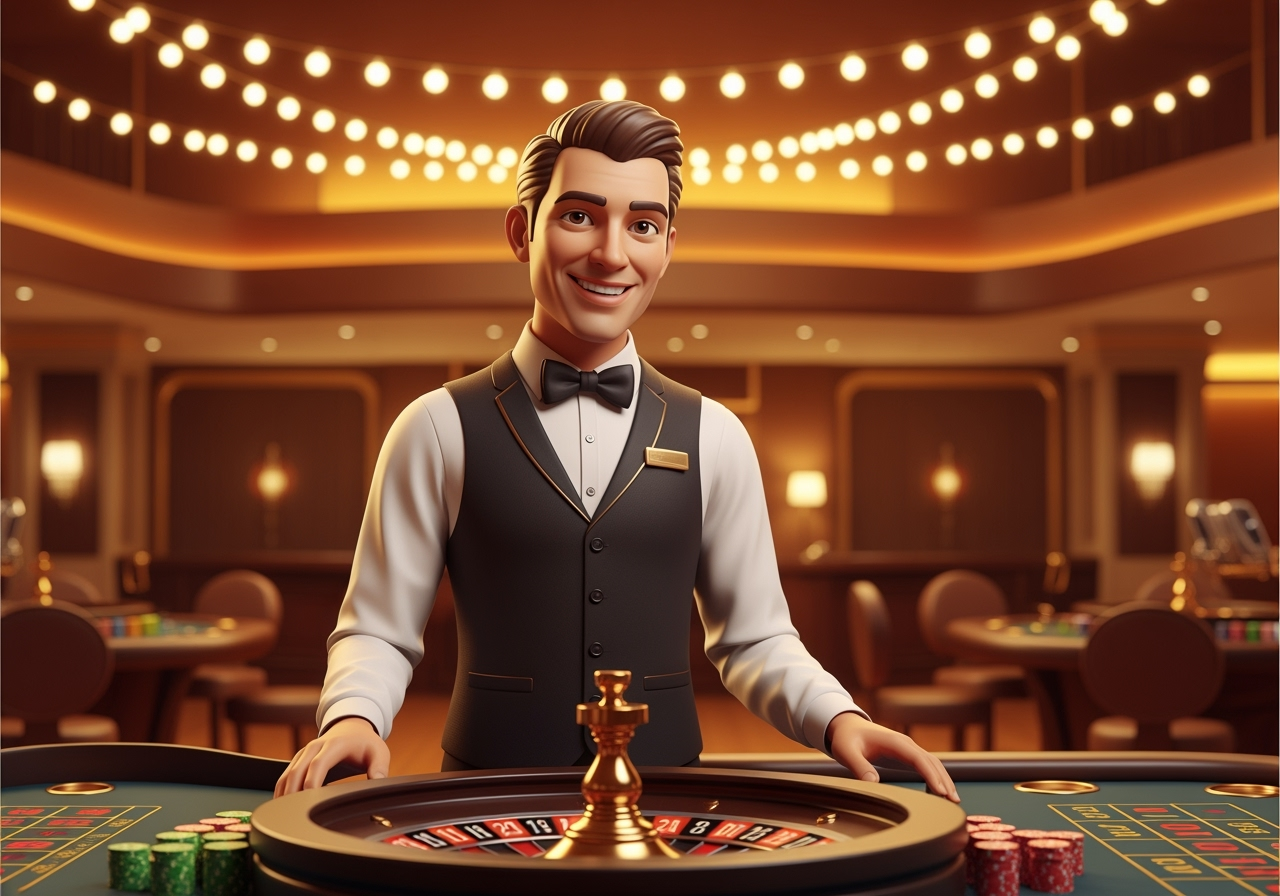 Player enjoying a fun reel-style game